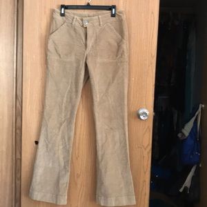 Carhartt 8x34 tan corduroy pants.